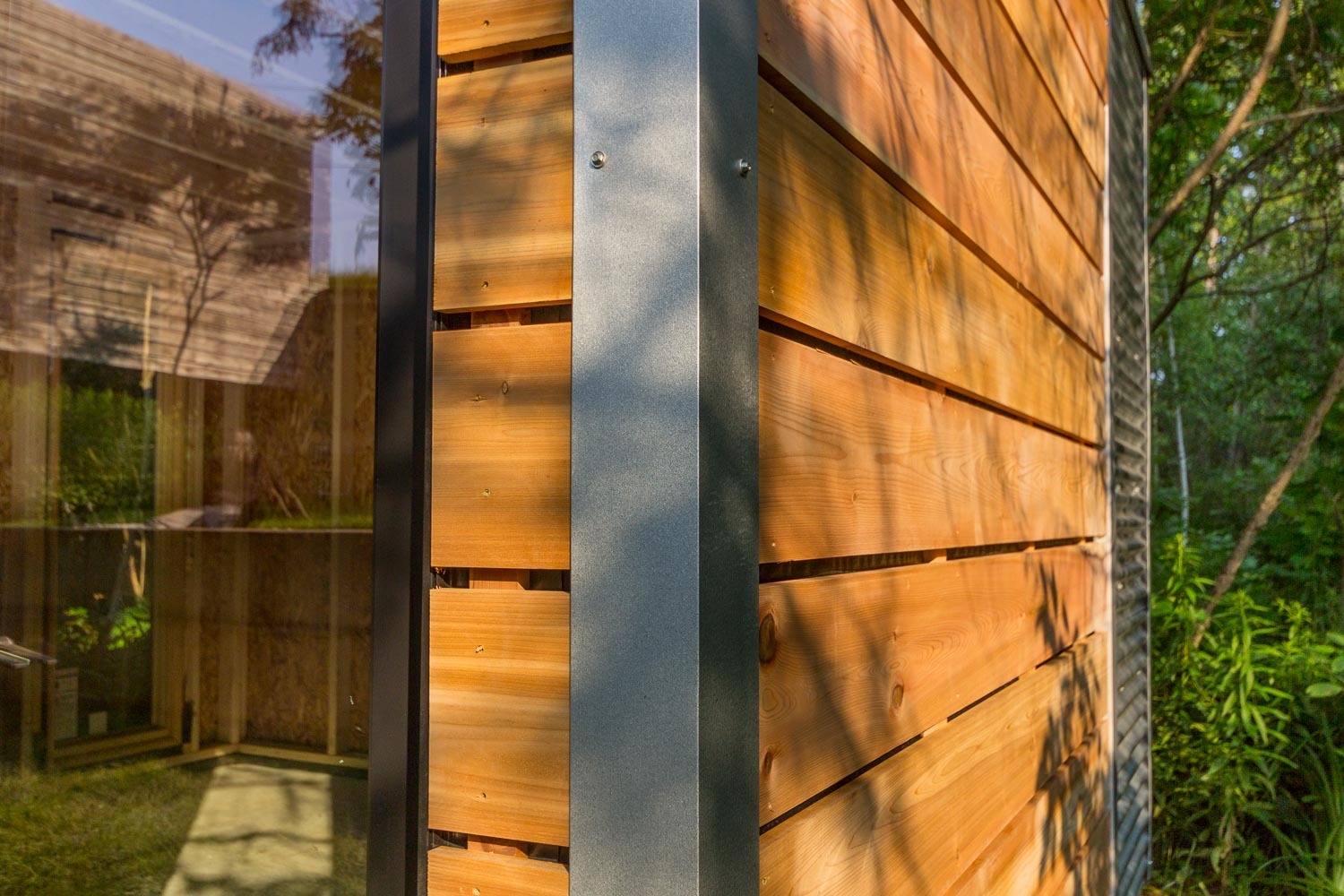 Cedar Siding Close-up