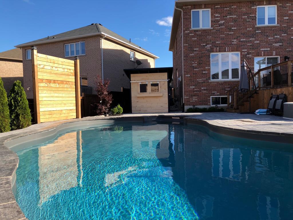 Hamilton Poolside Bar Shed