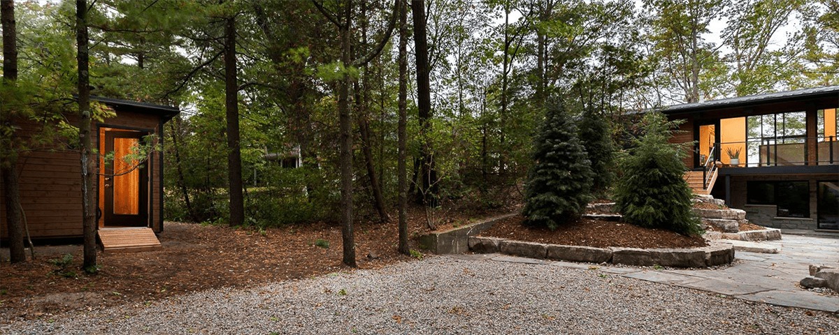 Modern Shed in Cottage Country