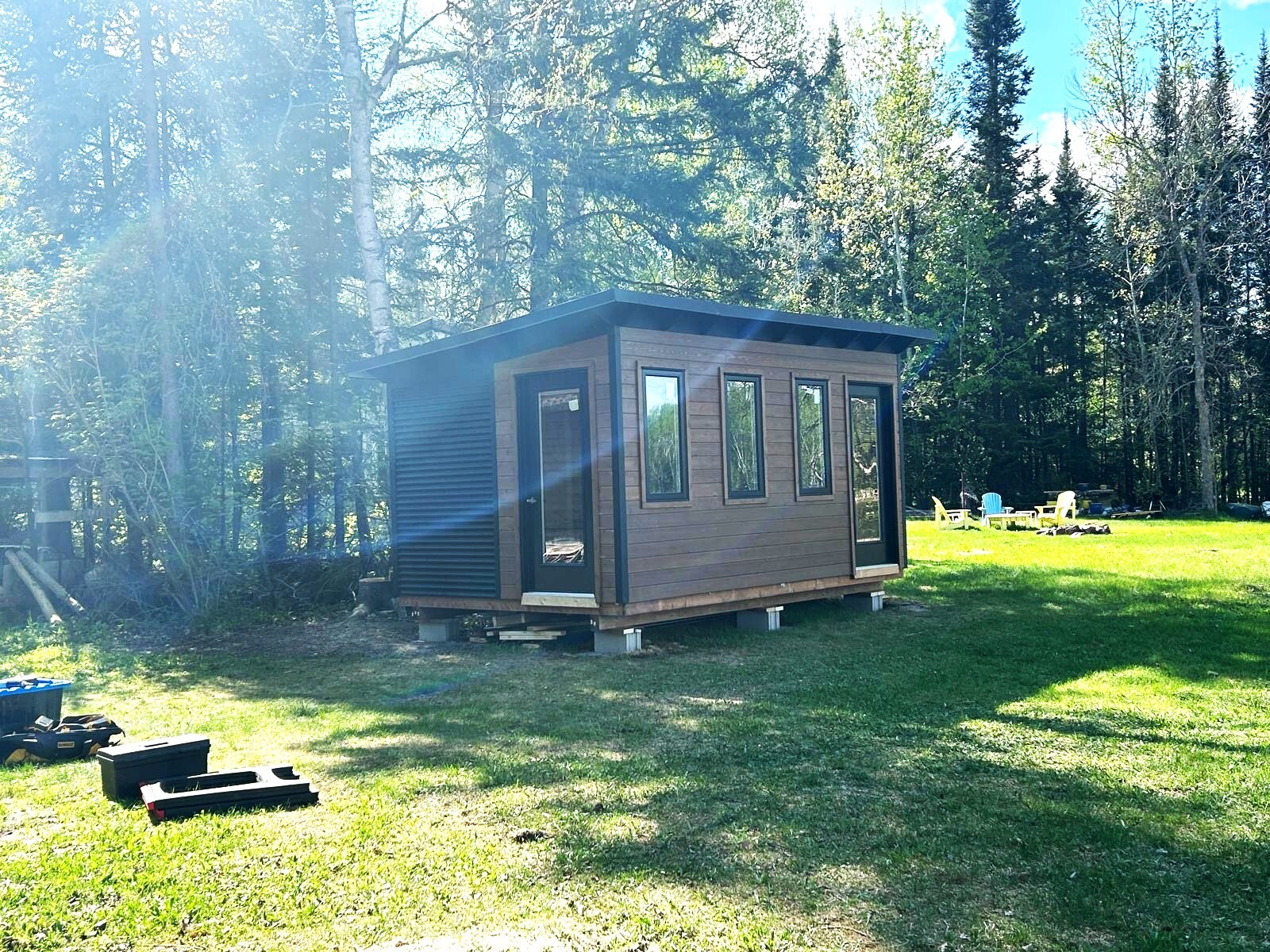 Prefab creative Cabins Studio for artists