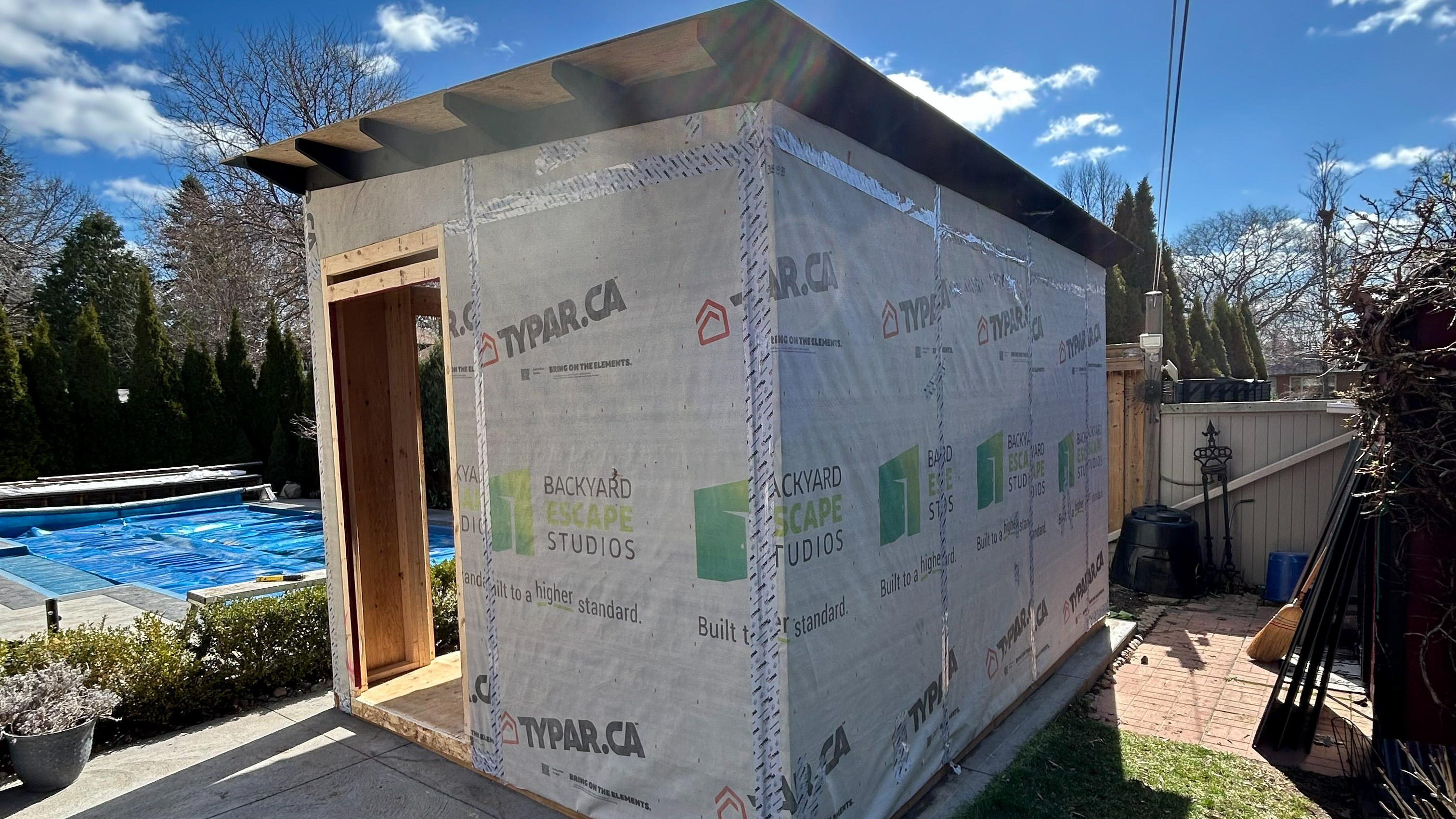 Framing Essential Shed