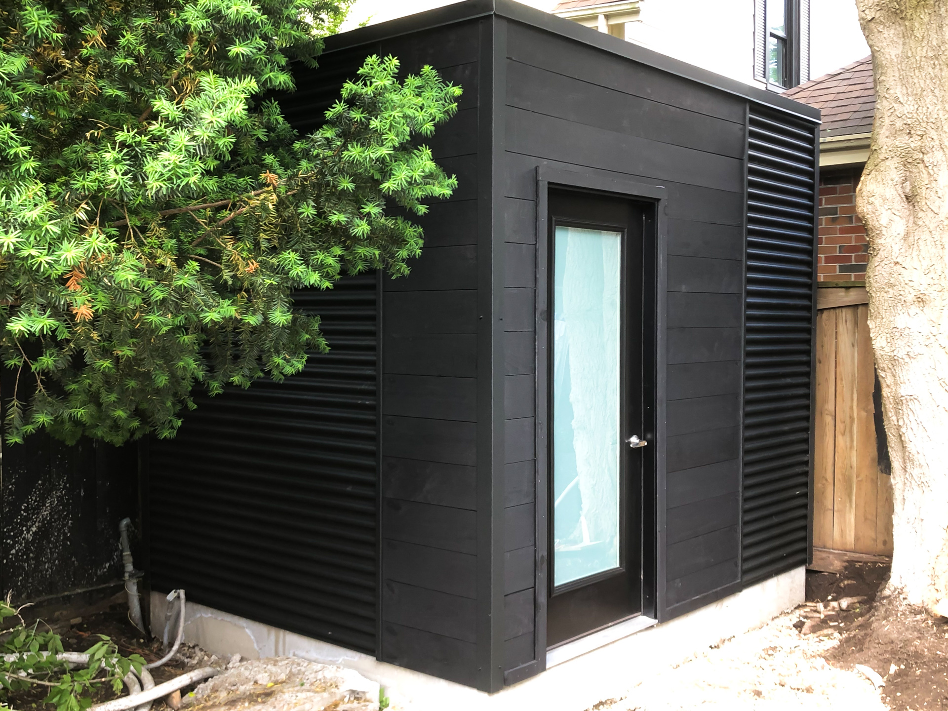 Cube garden Shed in London, Ontario