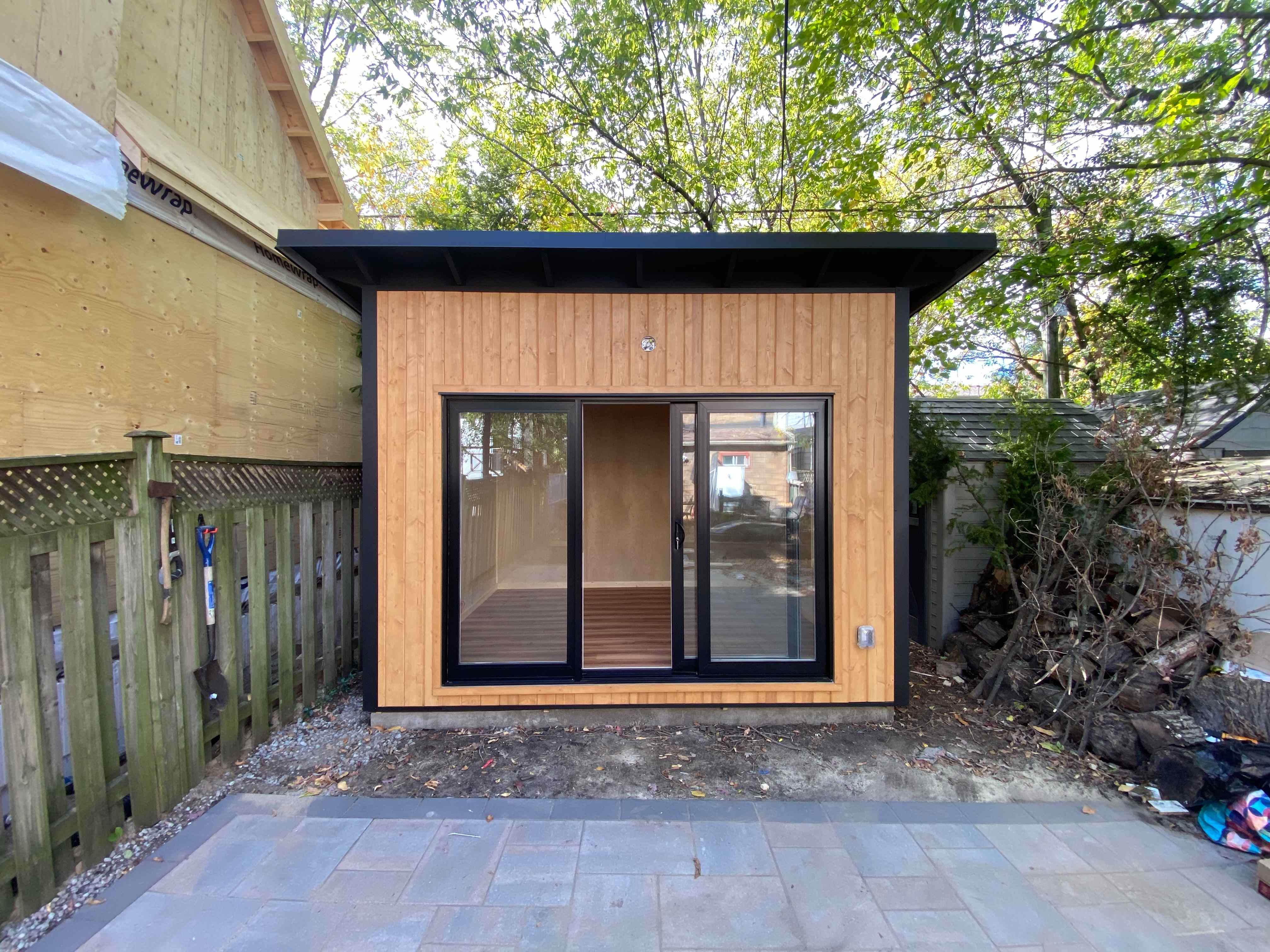 10x8 Essential Steel shed beautiful addition to your landscaping