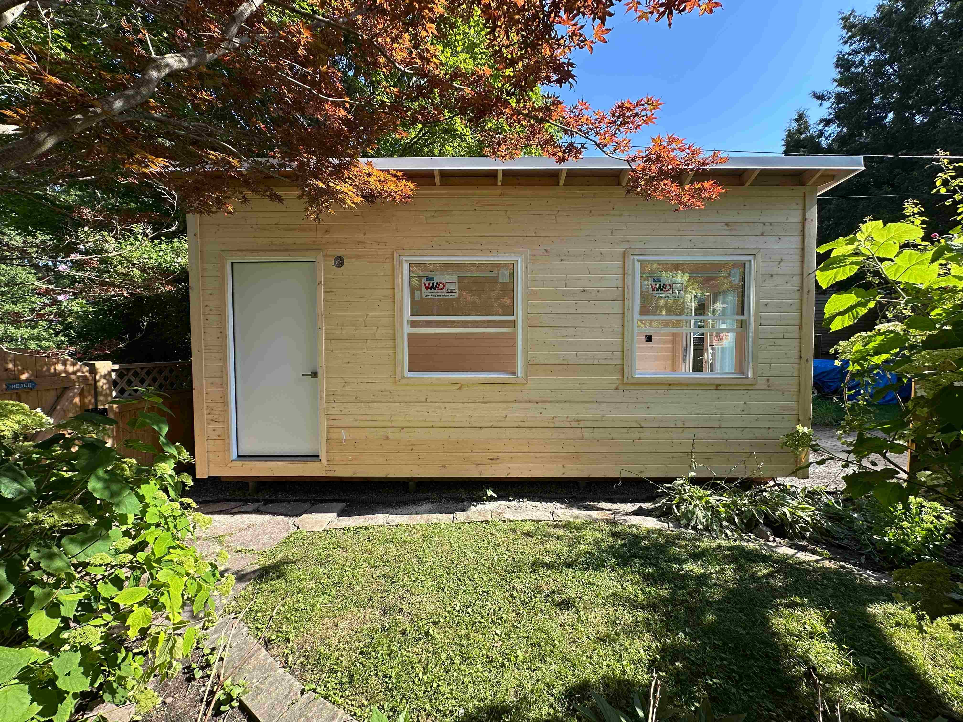 20x8 Backyard Office - alternative to renting an office space