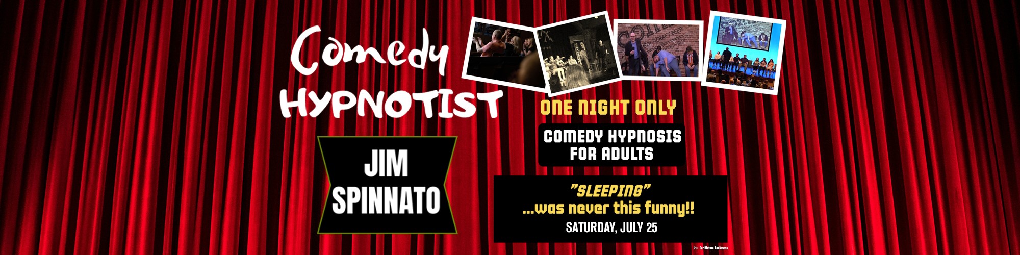 COMEDY HYPNOTIST JIM SPINNATO