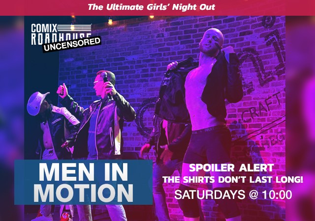 MEN IN MOTION