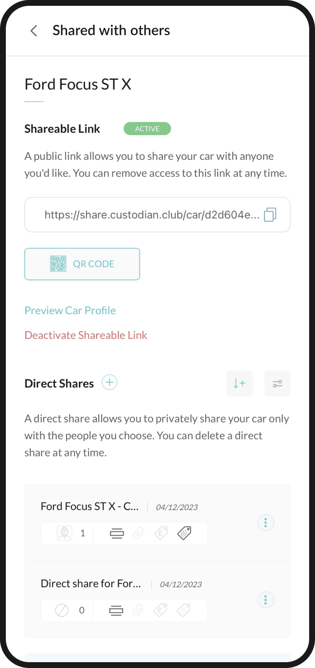 Sharing - Hero - Mobile app image