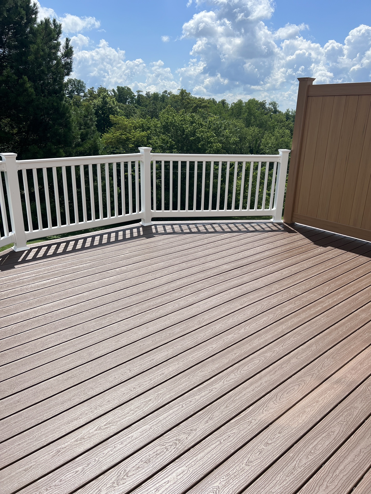 Aaron explained, organized and oversaw the project from start to finish. The crew that refinished our deck was punctual, professional, and hardworking. What our deck would like after being refinished was clearly communicated to us beforehand. There were no surprises, just a beautiful deck when completed. Thank you so much, Kline Home Exteriors for a fantastic job!
