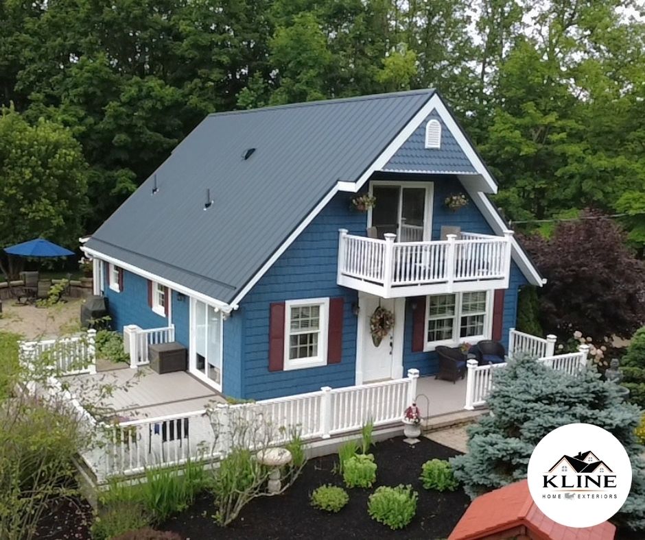After a recommendation from a family member, we recently asked Kline Home Exteriors to quote installing metal roofing and siding to our home. A gentleman, John Fehr, visited our home and reviewed our options, as well as making recommendations. John walked us through the process and his input throughout the project was invaluable. We were so impressed with John, we asked for additional quotes on a patio roof and a couple of door awnings. Kline Home Exteriors won the contract, and we cannot say enough about the various crews which installed the metal roofing, additional roof, awnings, siding and some stone masonry. All the crews were very professional, friendly and dedicated to great workmanship. All in all, this was a great experience and earned this recommendation and those I have made personally. Thank you, John and the crews, at Kline!