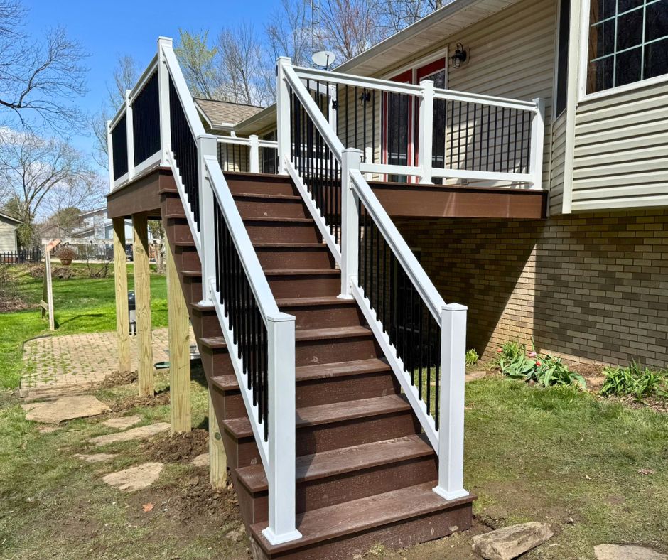 Summer is here, and now is the perfect time to invest in a new deck for your outdoor living space. At Kline Home Exteriors, we’ve been busy completing high-quality composite decking projects across Northeast Ohio, helping homeowners create durable, stylish spaces for relaxation, entertaining, and family time. Here’s a look at four of our latest deck builds.