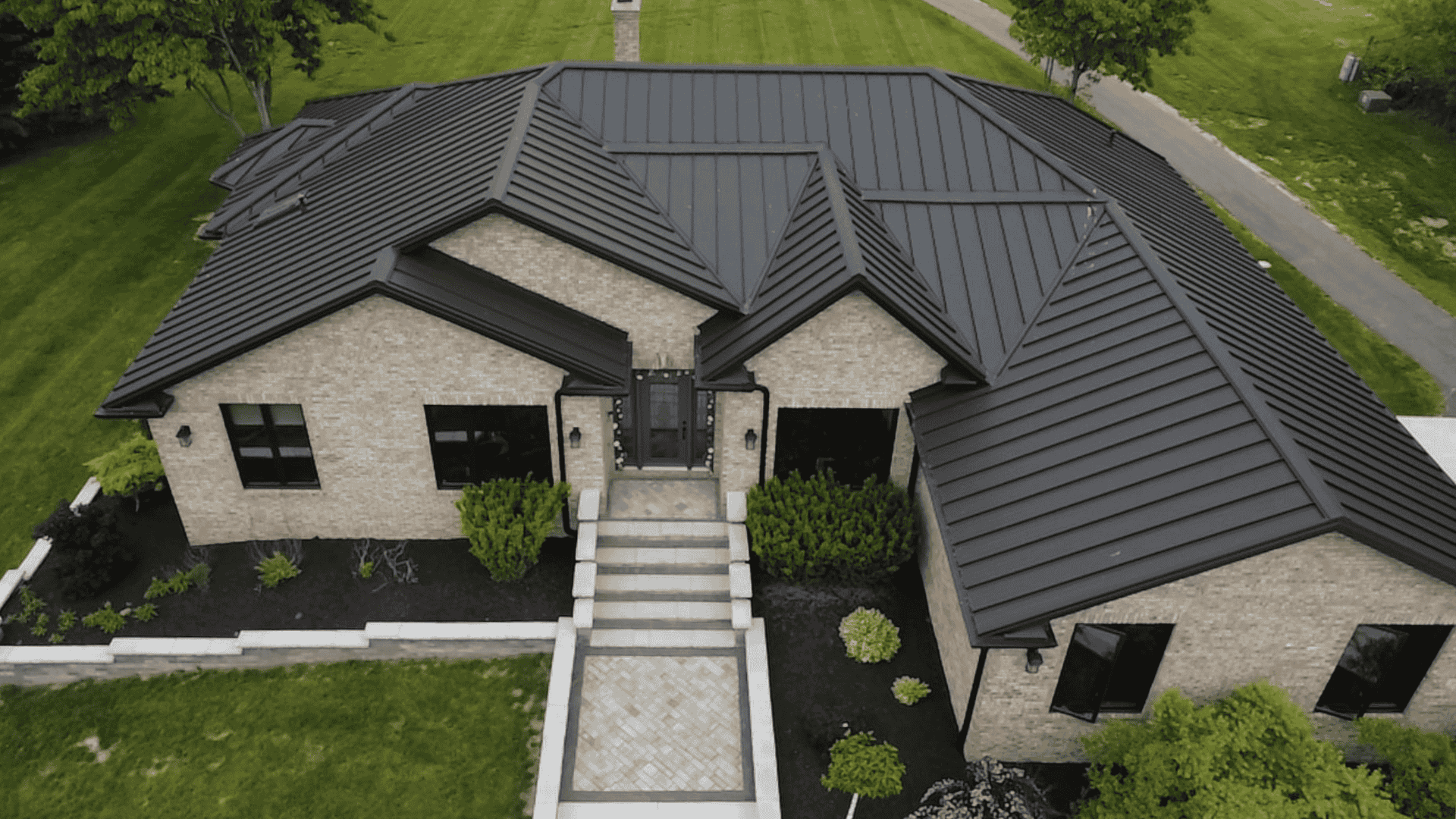 Metal Roofing Job by Kline Home Exteriors