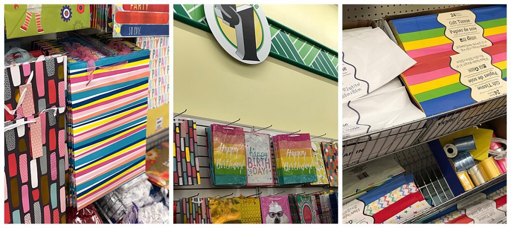 dollar tree giftbags