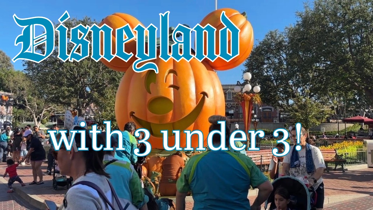Disneyland with three kids under three video thumbnail