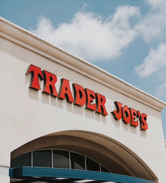 Trader Joe's storefront sign