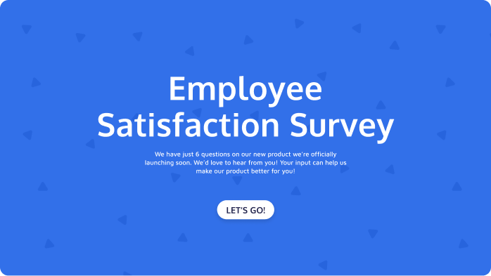 Employee satisfaction survey template