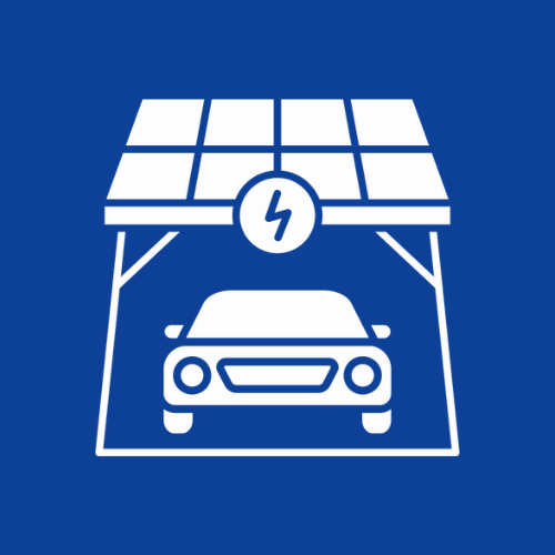 Icone Panneaux Solaires Economies France Ecologie Pacte Énergie Solidarité