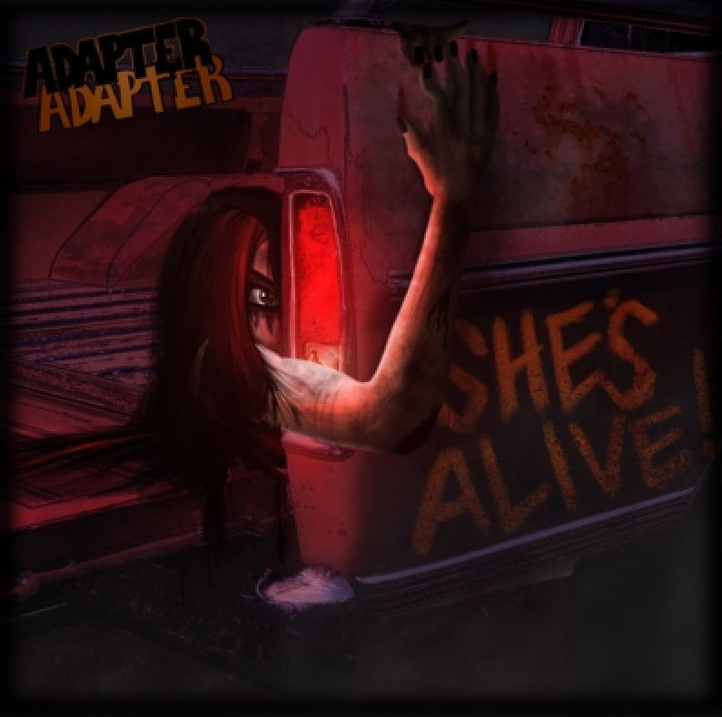 Album cover for She's alive! by AdapterAdapter