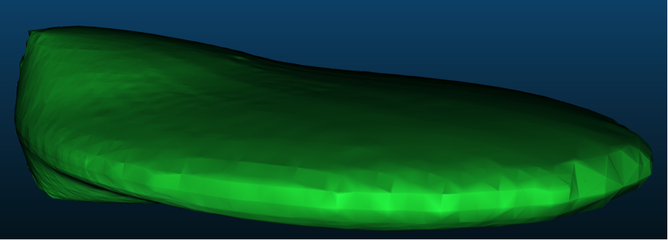 Figure 1: Far-field estimation of an exclusion zone using numerical methods with 1 antenna.