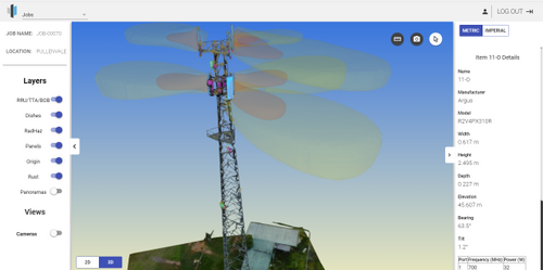 Angular accuracies of a fraction of a degree with TowerSee Max