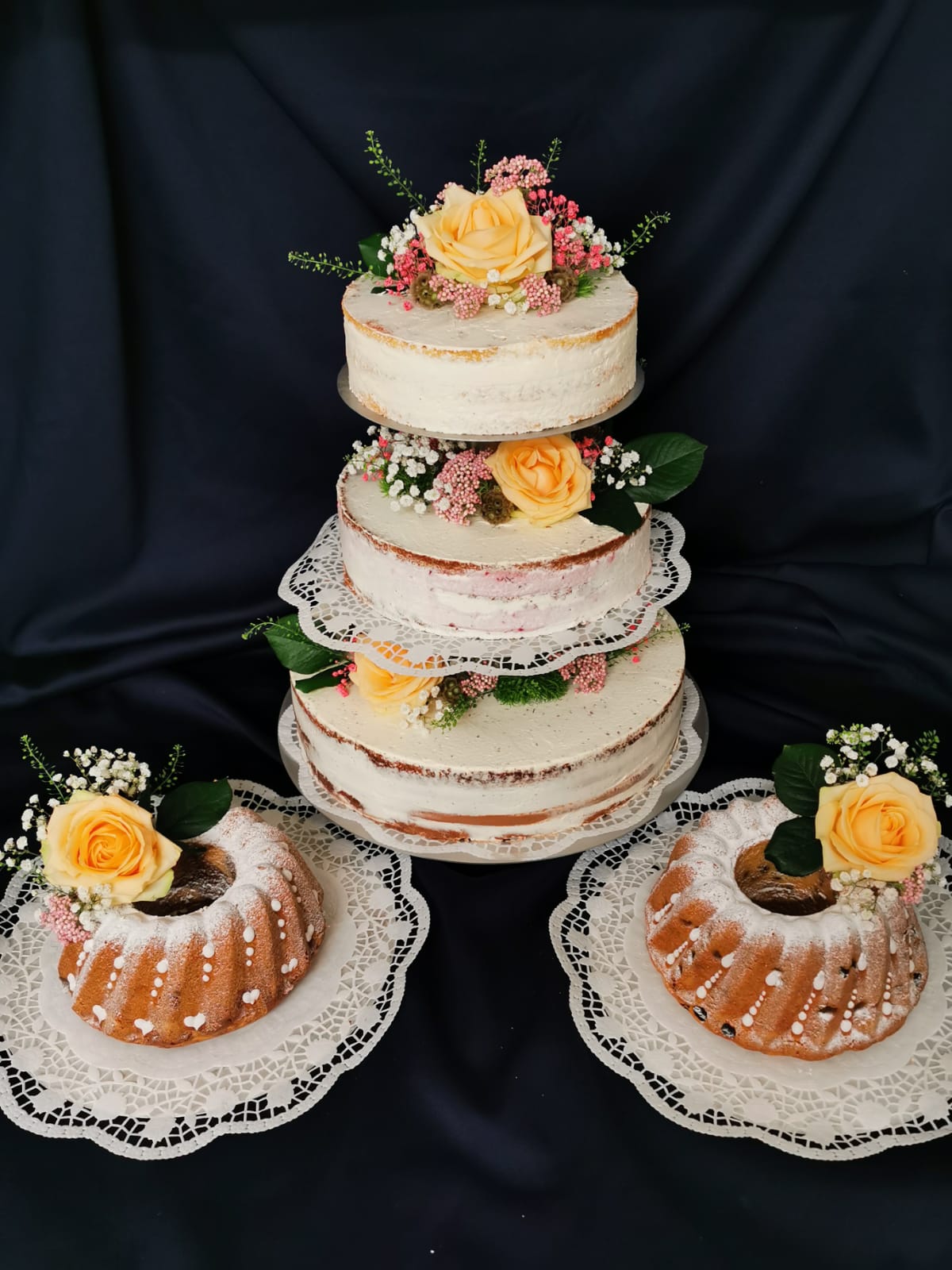 Tauftorte, Café Konditorei Wallner, St.Woflgang