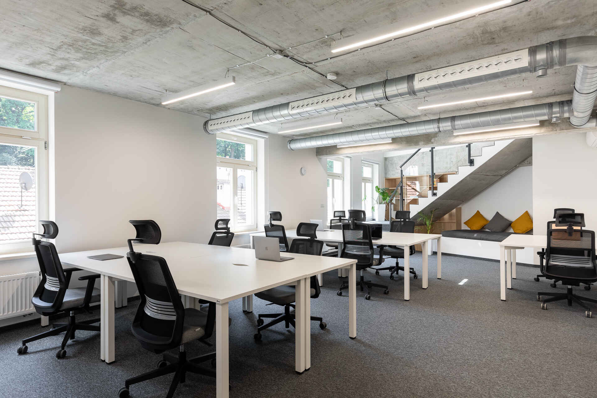 Serviced office at Cluster Offices Kraków Stare Podgórze — open space