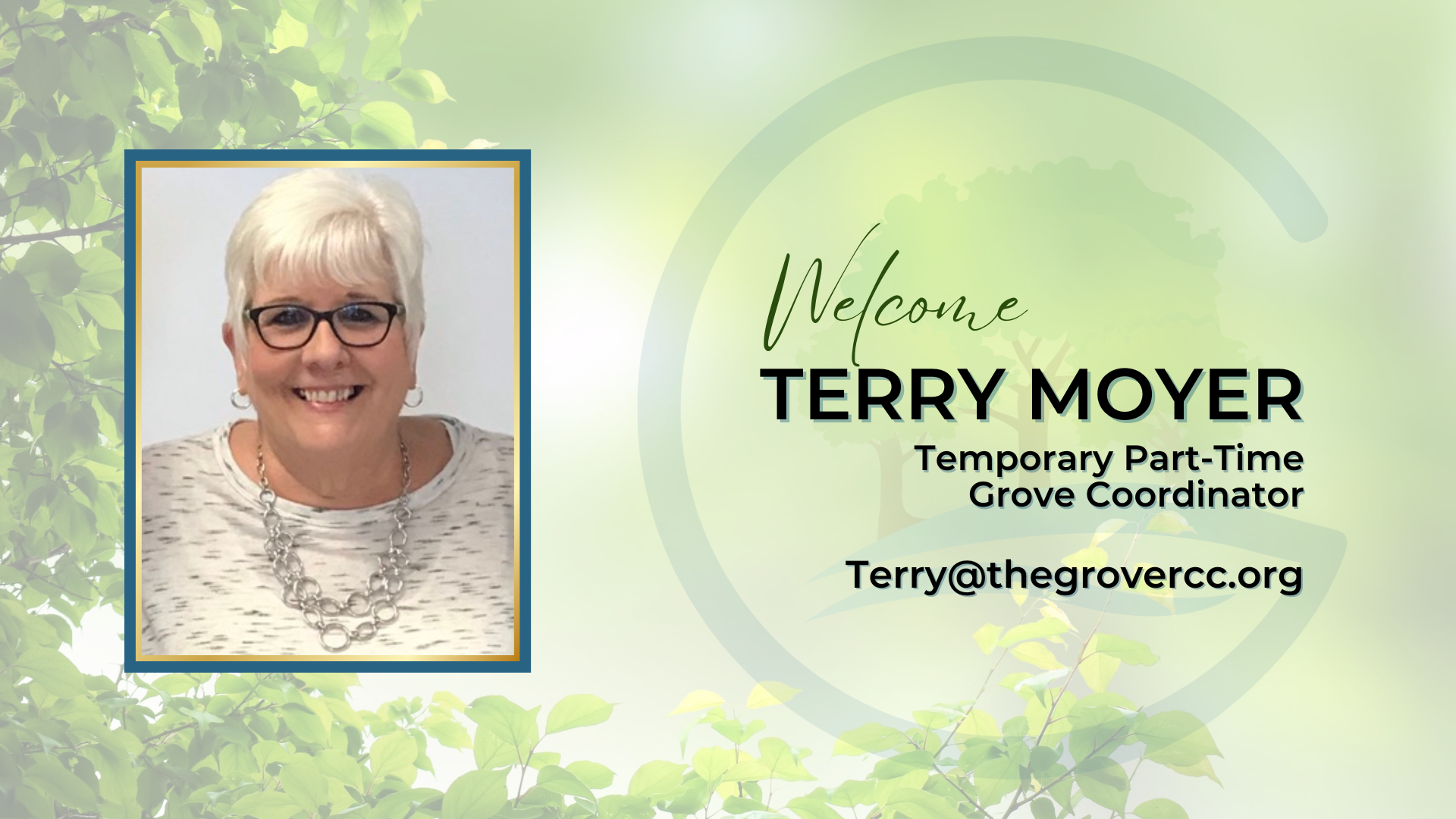 Welcome Terry Moyer
