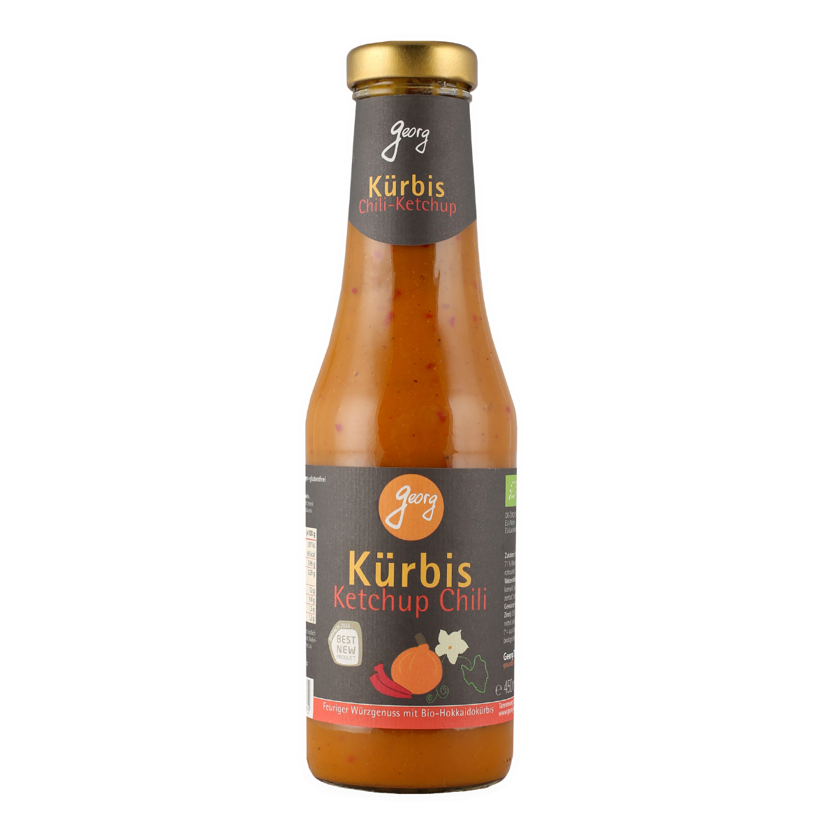 Georgs Bio-Bauern Kürbisketchup Chili