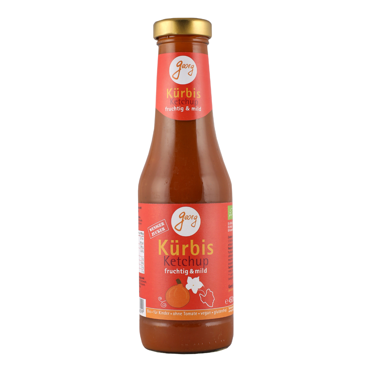 Georgs Bio-Bauern Kürbisketchup fruchtig & mild