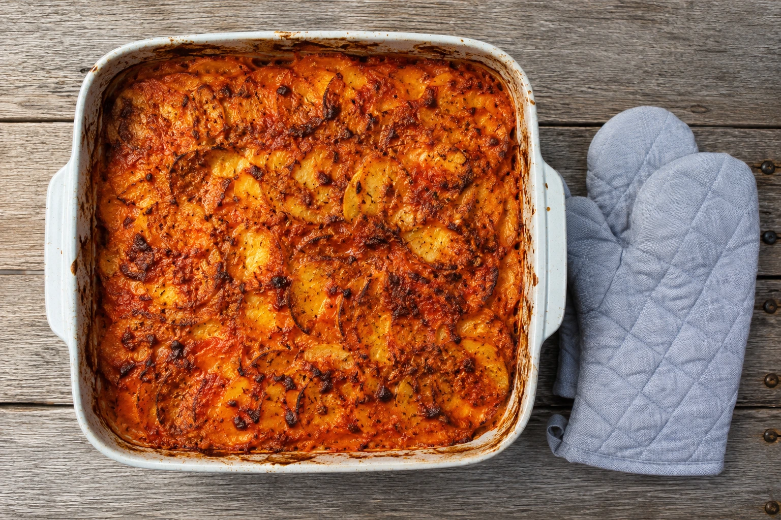 Ungarisches Kartoffelgratin
