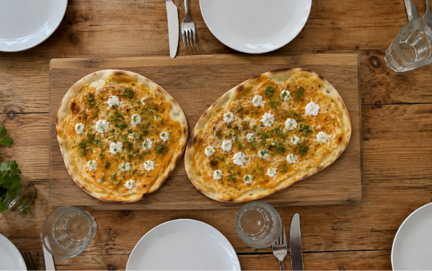 Kürbisflammkuchen