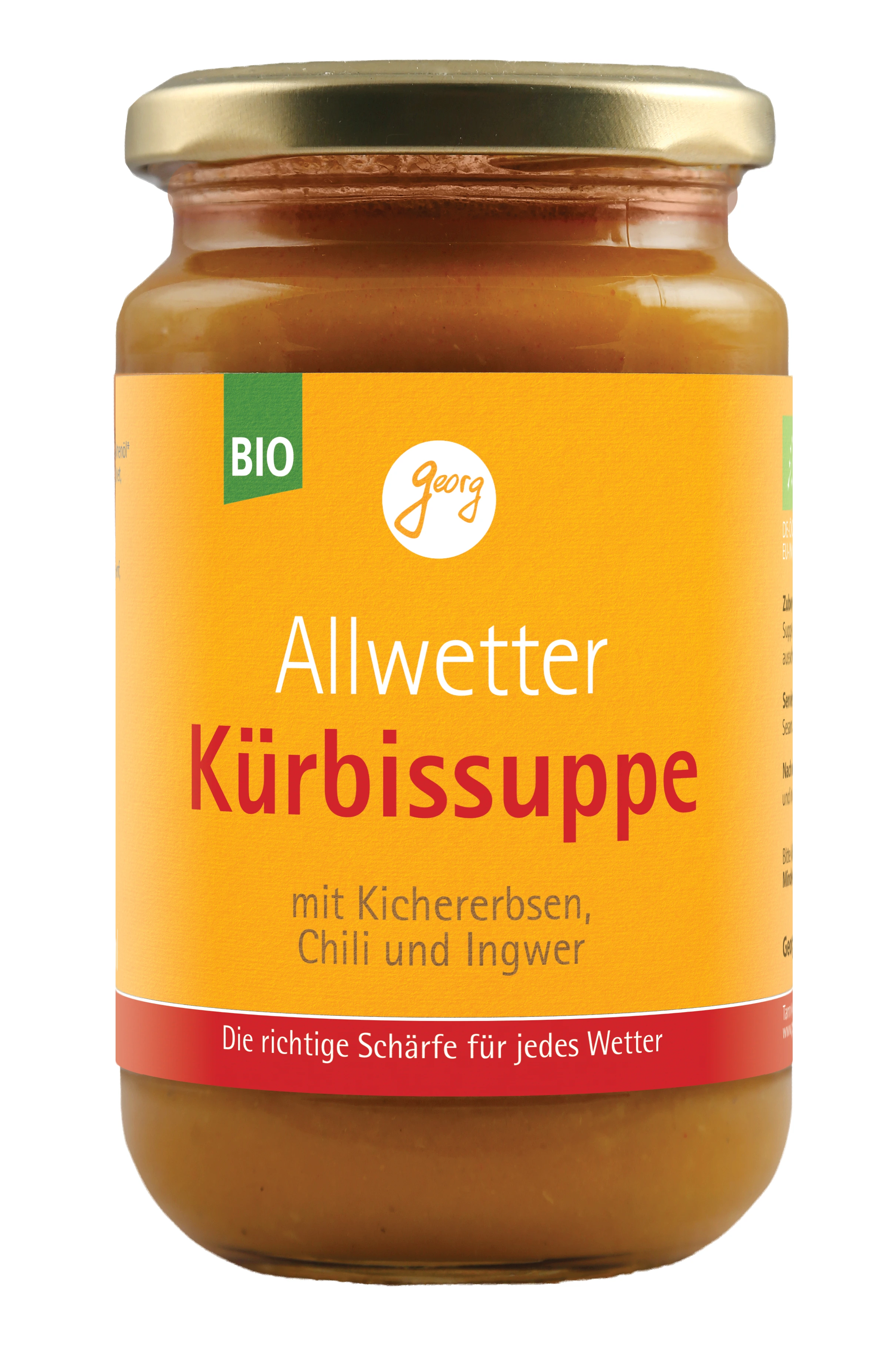Allwetter-Kürbissuppe mit Kichererbsen