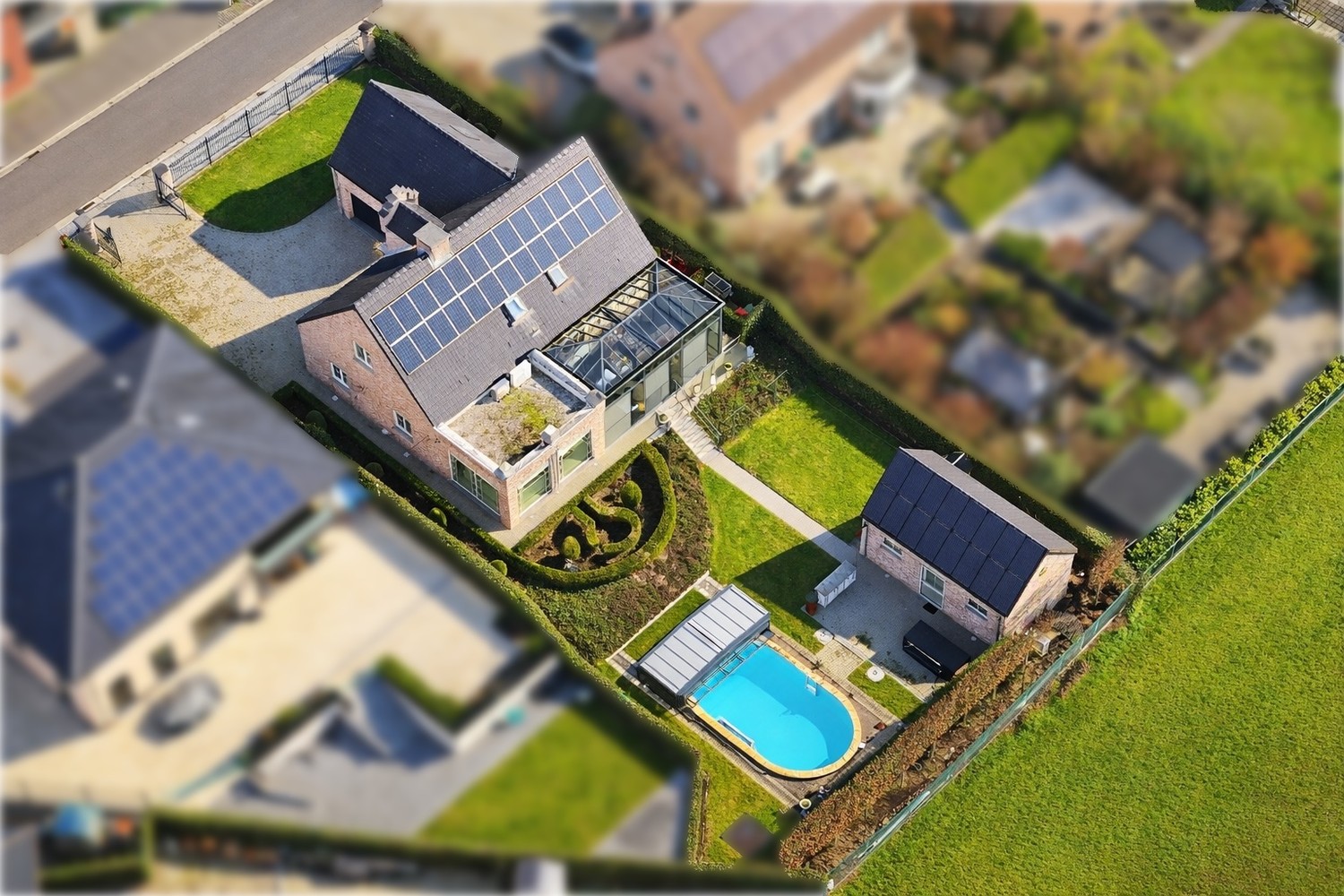 Charmante villa met orangerie en zwembad op een steenworp van Maastricht