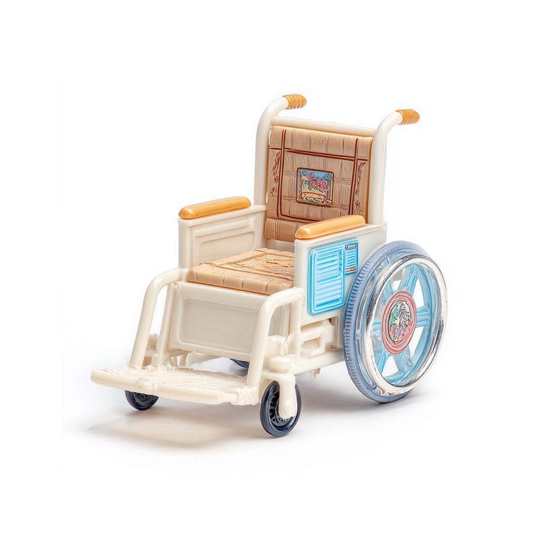 Una carrozzina giocattolo