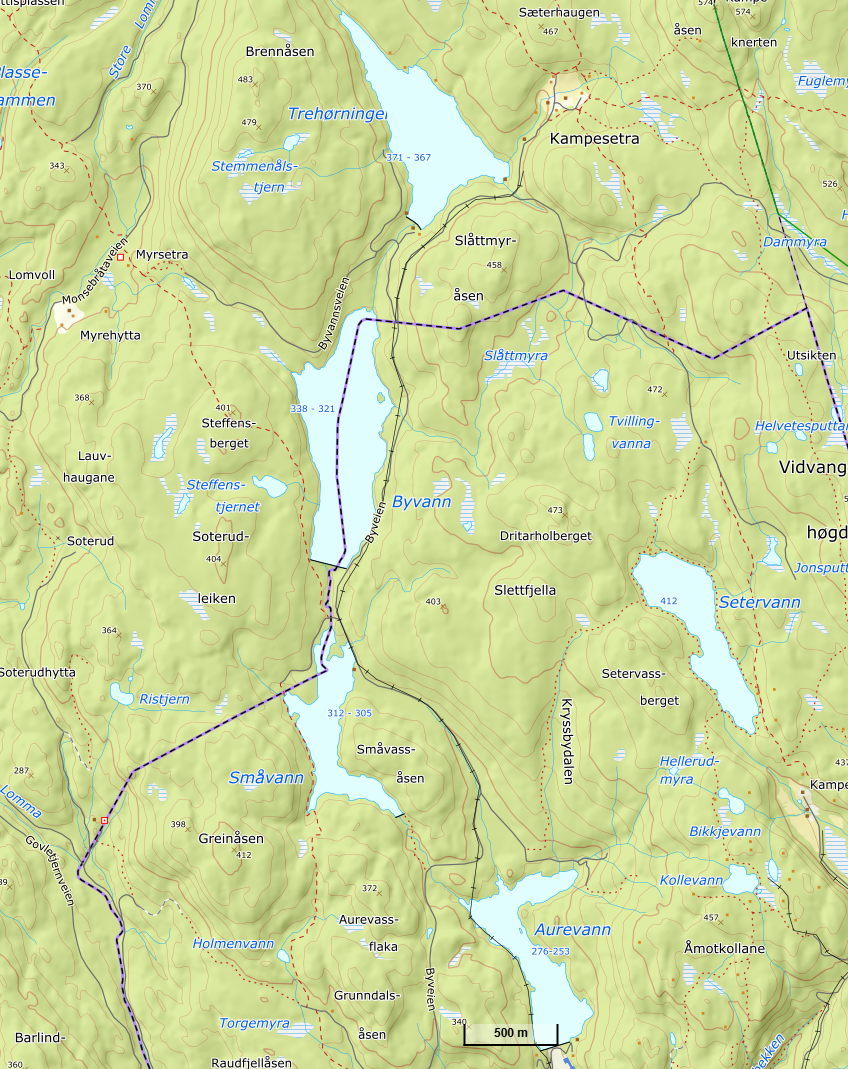 Usikker is på regulerte vann i Trehørningsvassdraget