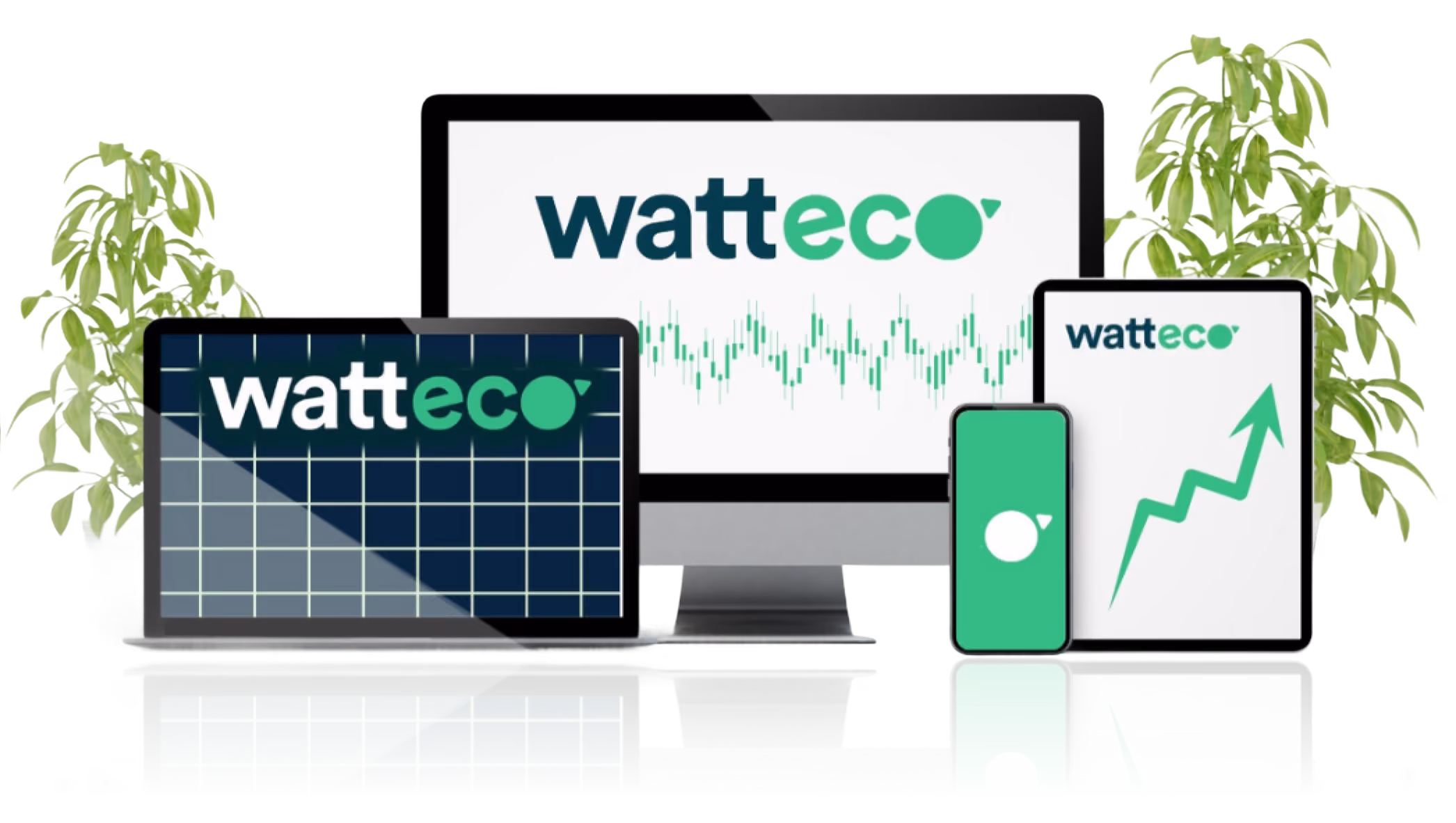 La plataforma Watteco en ordinador, portàtil, tauleta i mòbil