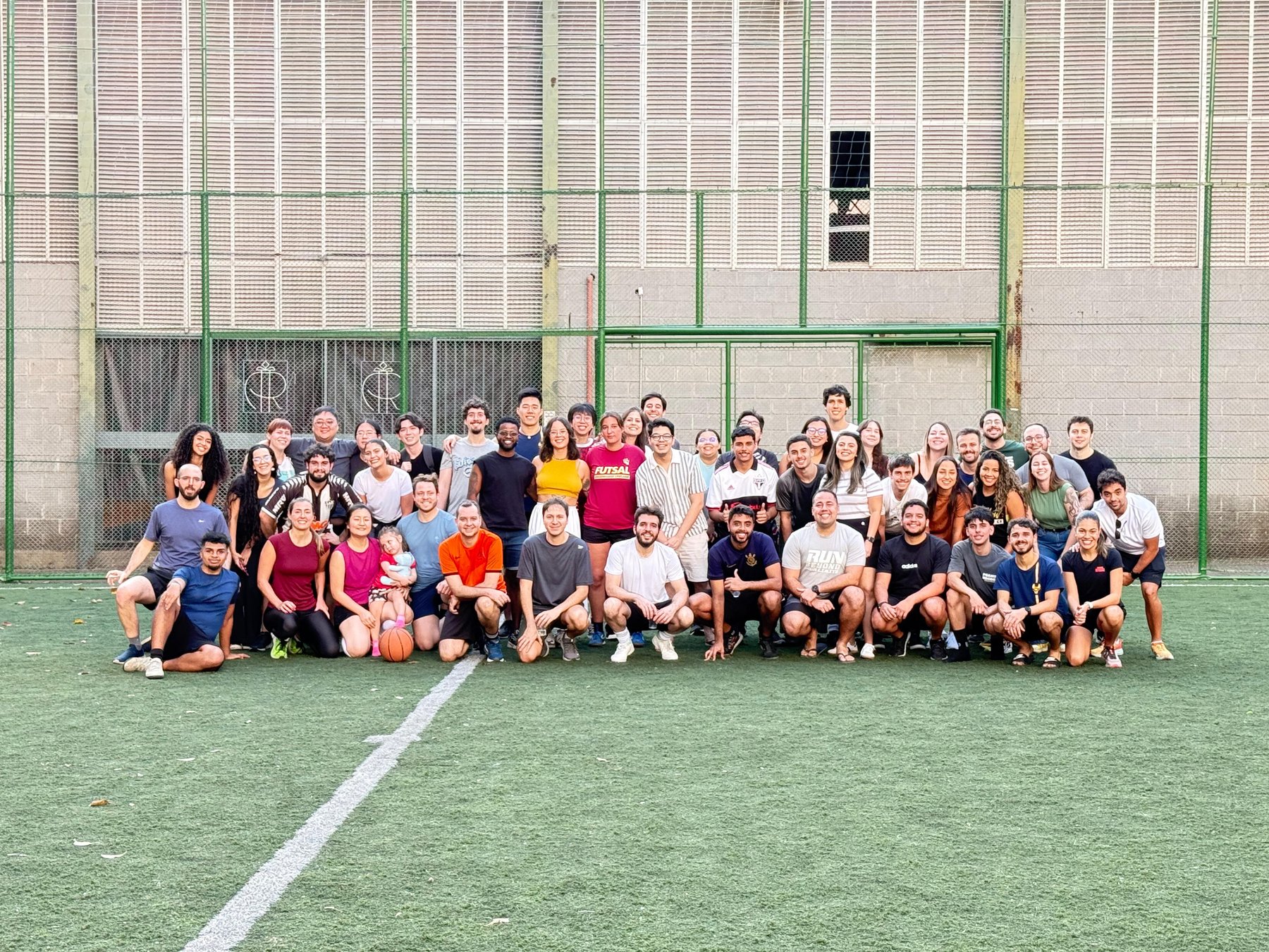 Turma reunida em um dos encontros do BTC Club