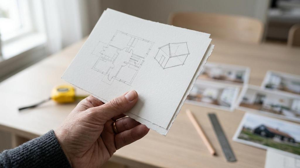 skitseforslag arkitekt