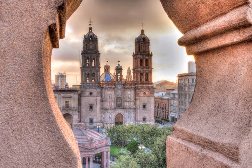 Plaza de Armas in San Luis Potosí, one of the best cities to live in Mexico