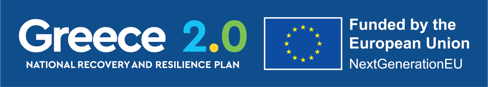 Greece 2.0 National Recovery and Resilience Plan - Funded by the European Union, NextGenerationEU