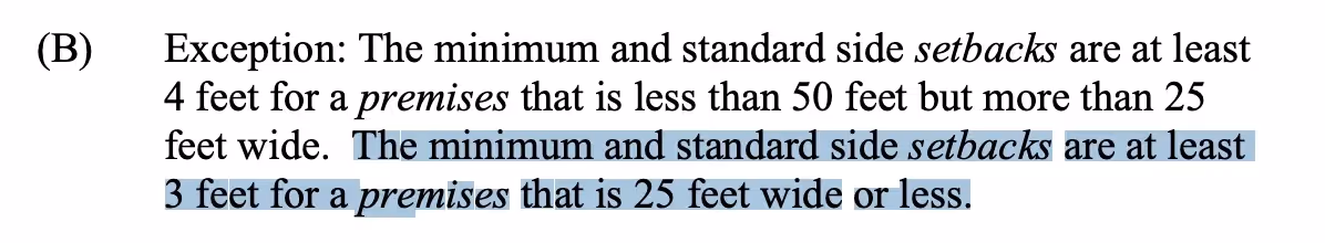 San Diego City Code Excerpt