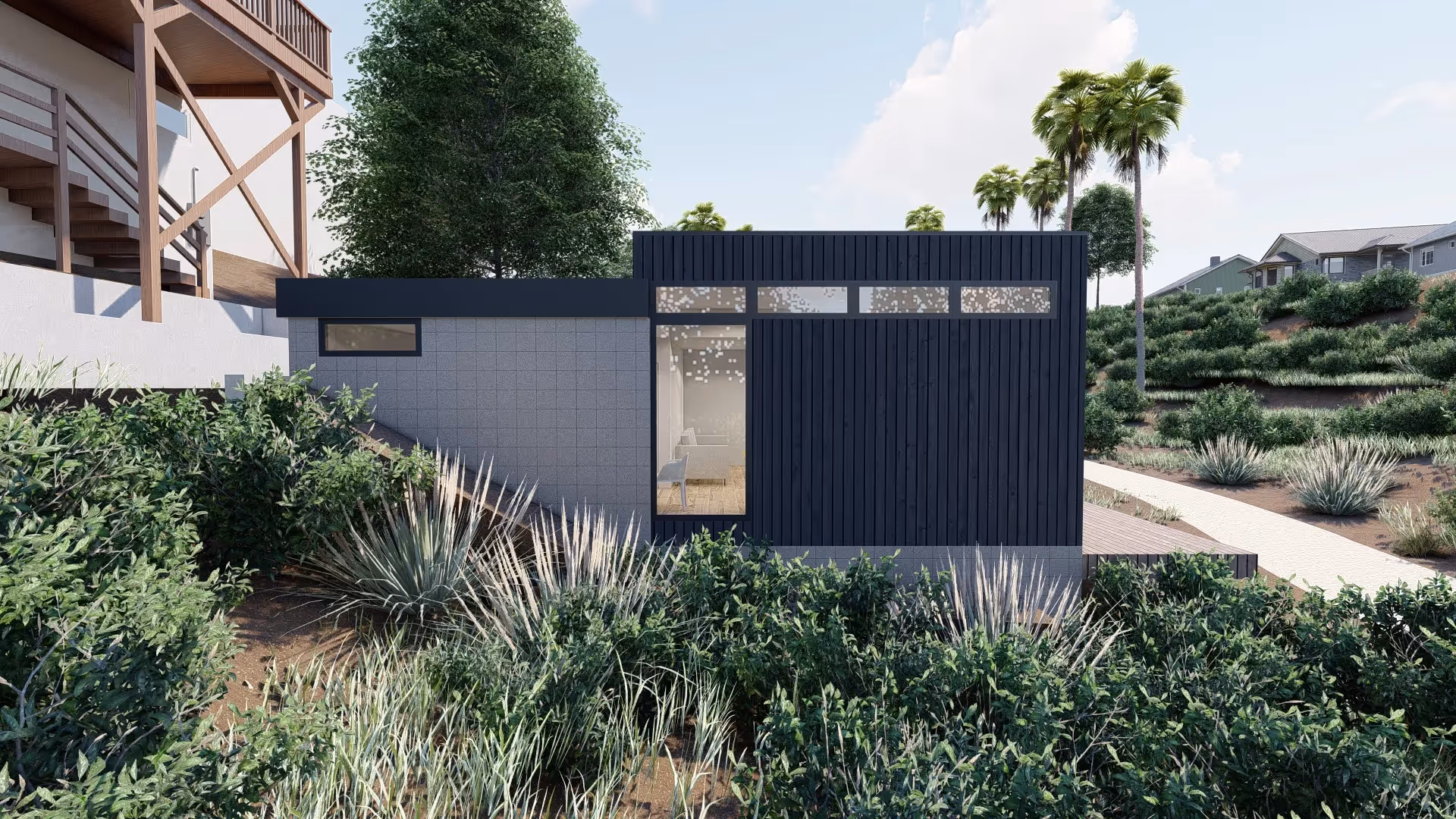 ADU rendering designed by Ten Seventy Architecture