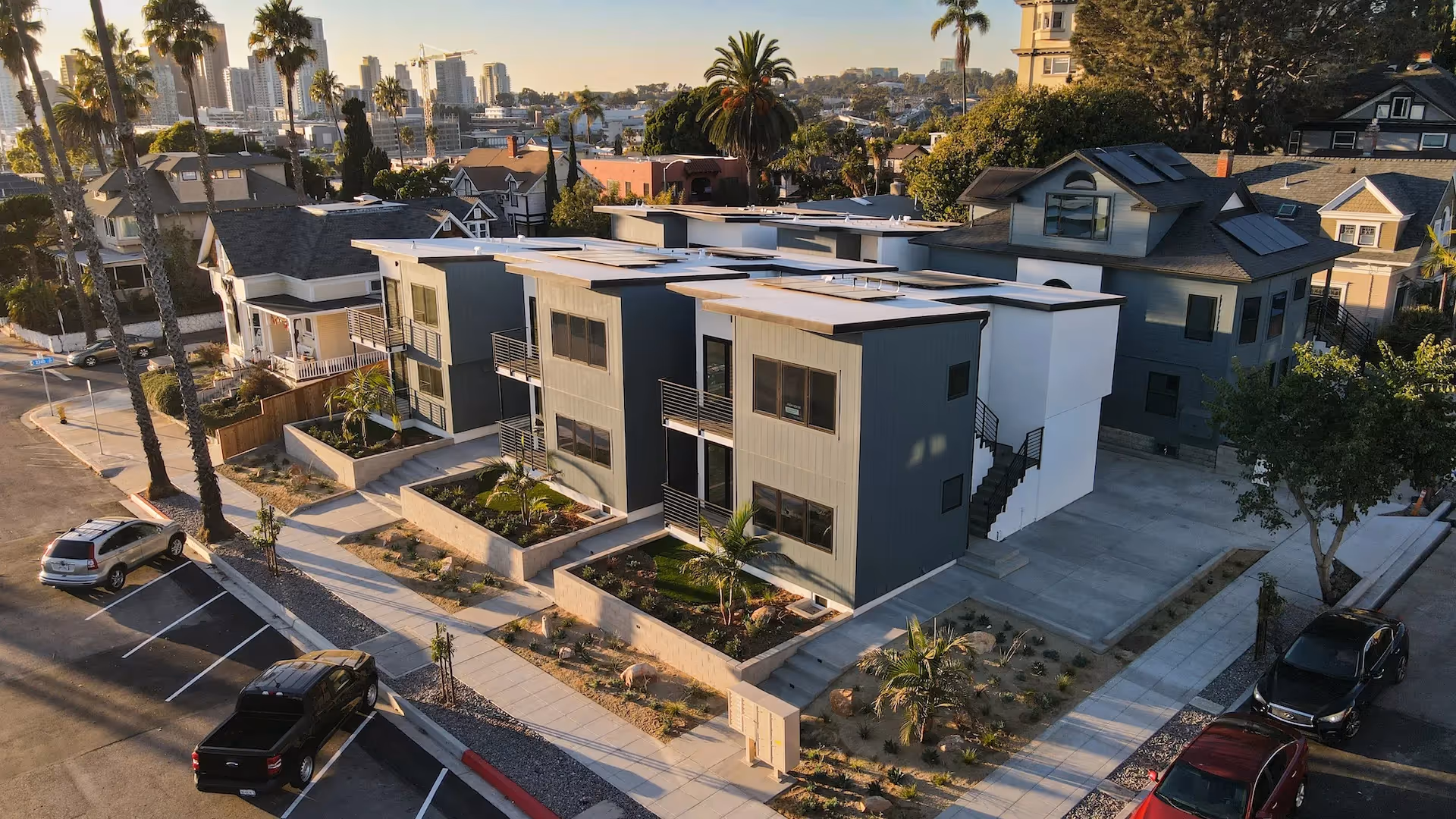 A Multi-ADU Development Designed by Ten Seventy Architecture