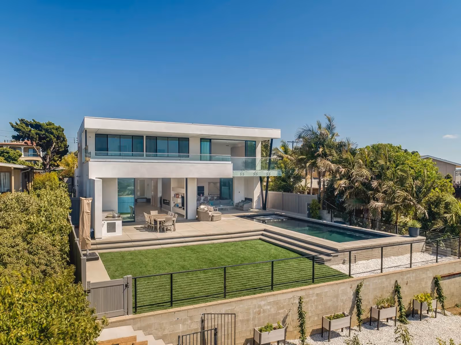Custom Home Designed by Ten Seventy Architecture in San Diego, California