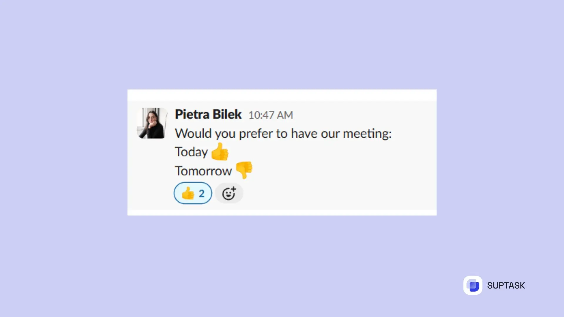 Emoji Polls slack