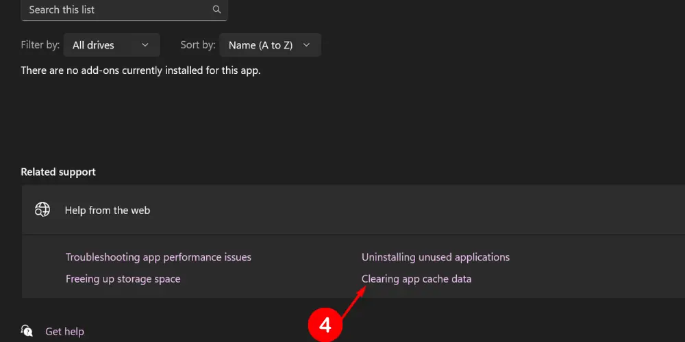 clear window cache