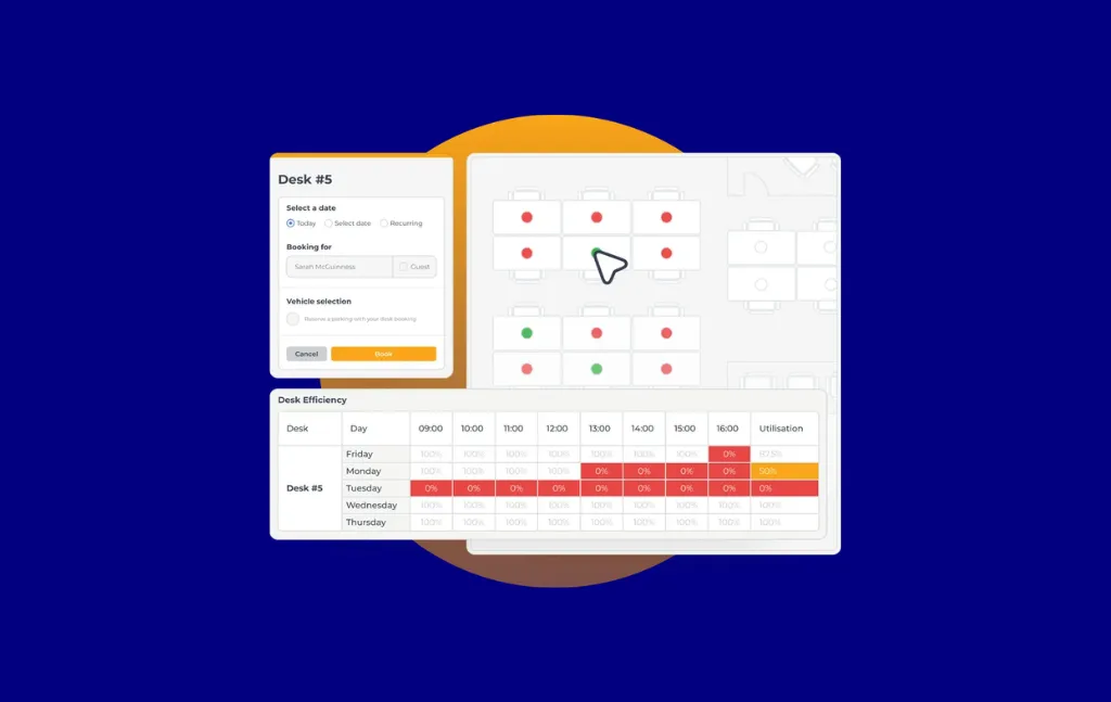 Clearooms desk booking software platform