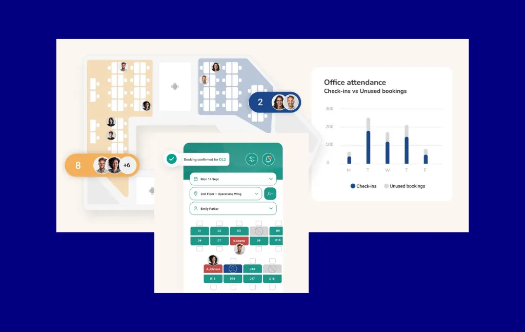 Ronspot desk booking software platform
