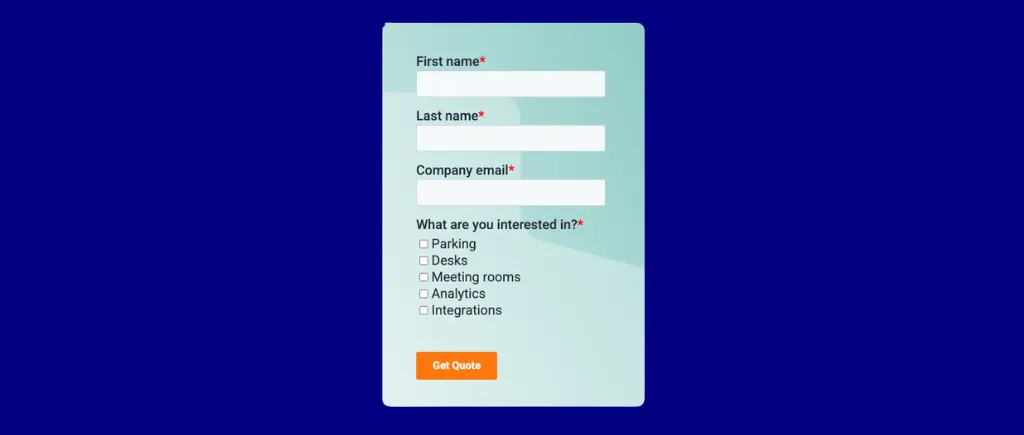 Ronspot desk booking software pricing