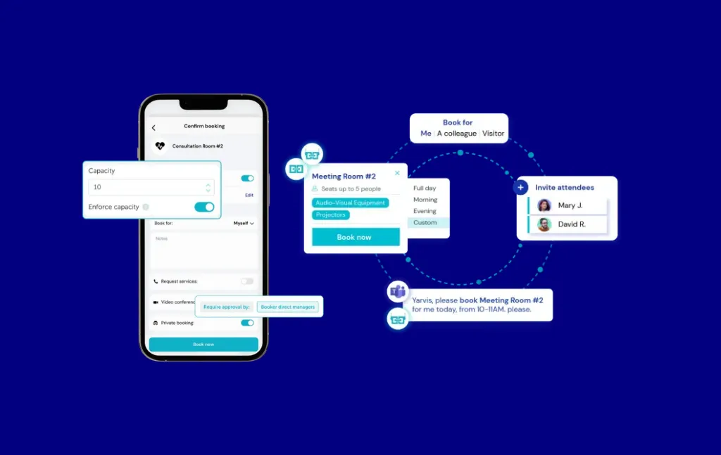 YAROOMS meeting room booking software platform