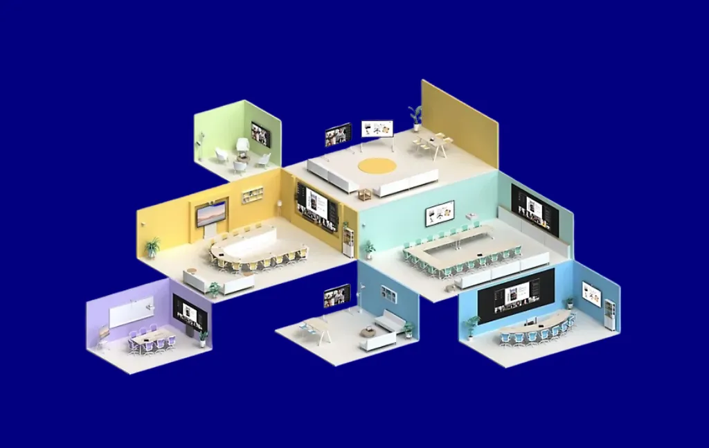 Microsoft Places meeting room booking software platform